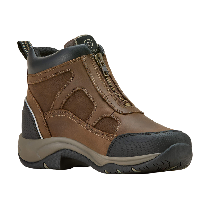 Ariat New Terrain Zip H2O Boot in Palm Brown-5